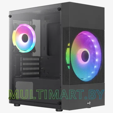 Корпус AeroCool Atomic Lite-G-BK-V2 картинка 4
